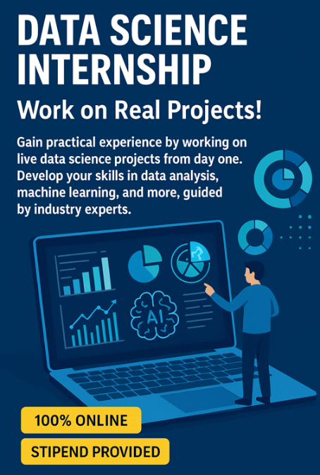 “From Curiosity to Career: How a Data Science Internship Can Transform Your Future”